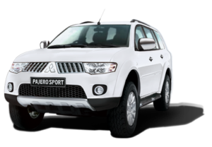 Mitsubishi Pajero Sport available in Himalayan White